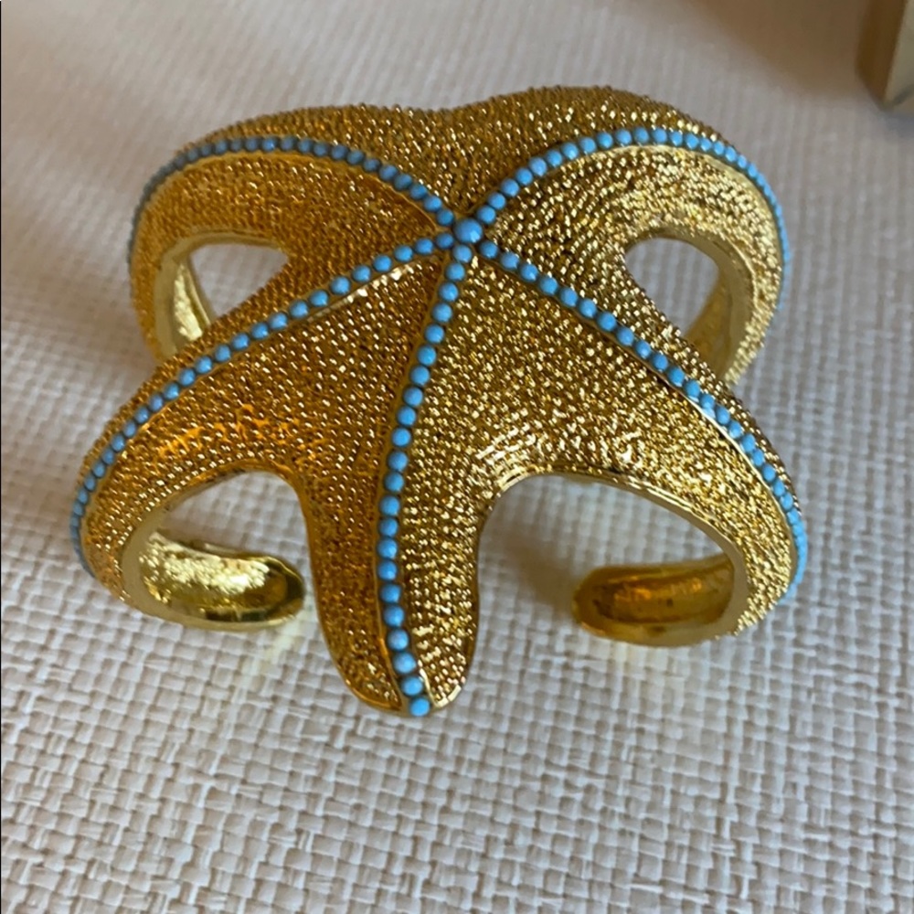Lilly Pulitzer starfish cuff
